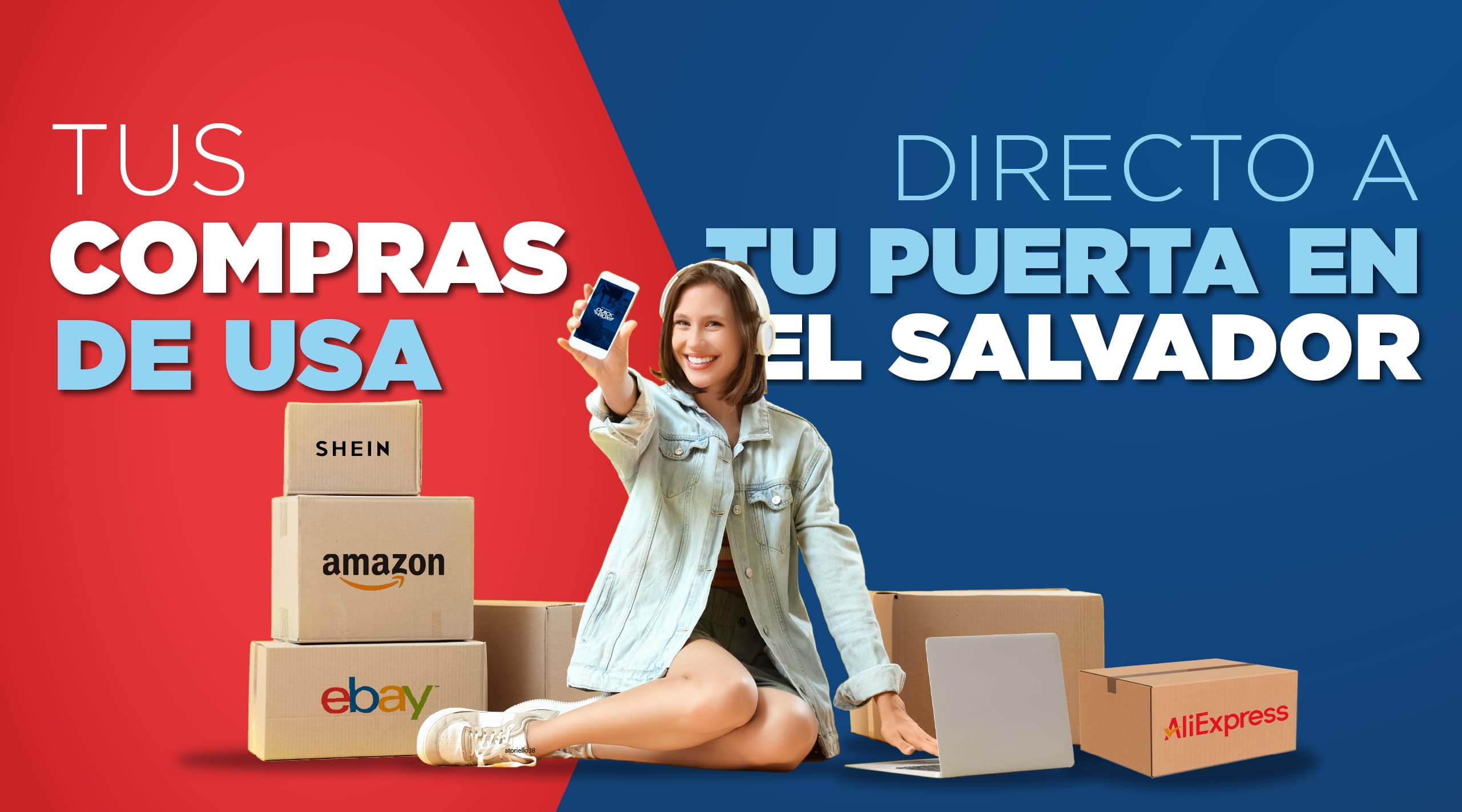 Compra en línea en USA y recibe en El Salvador con Quick Box, envío rápido y seguro